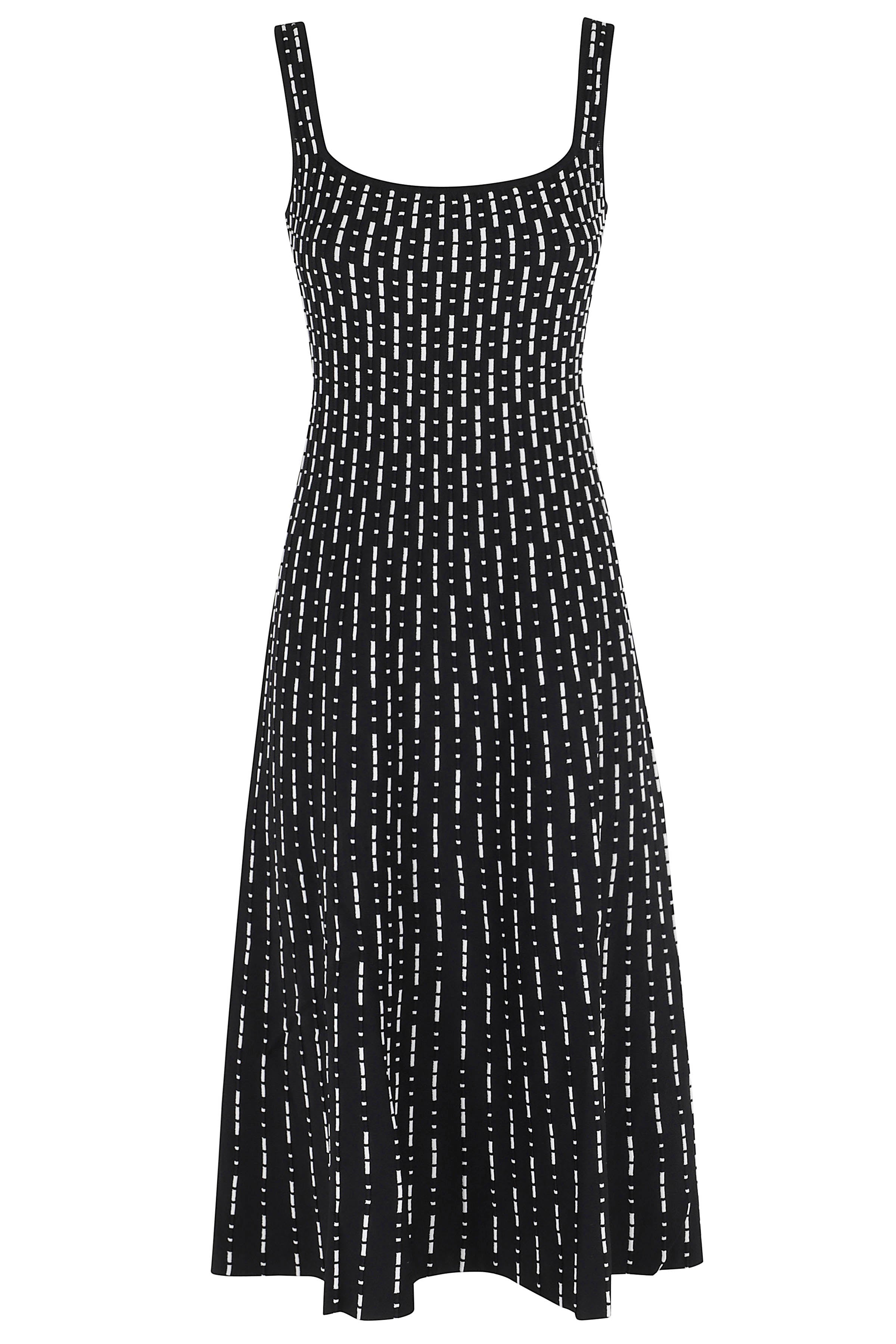 Ellison Dress Black Viscosa Abito