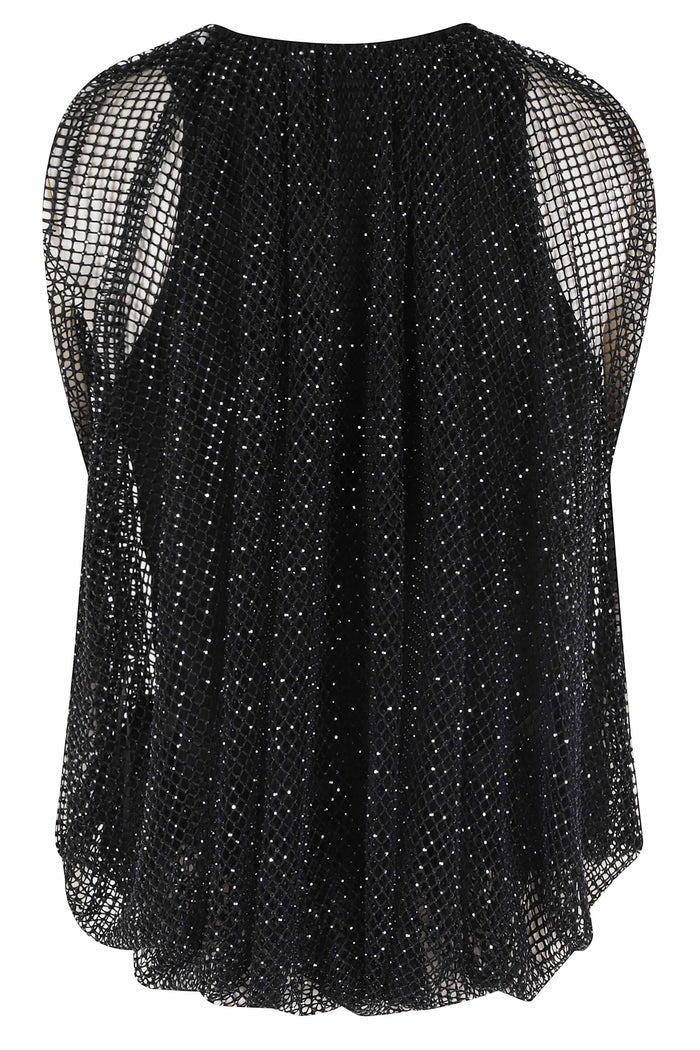 Nodo Black Poliestere Top