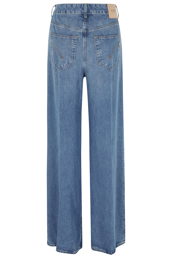 Jeans 5tasche Wide Leg Beatrix Blue