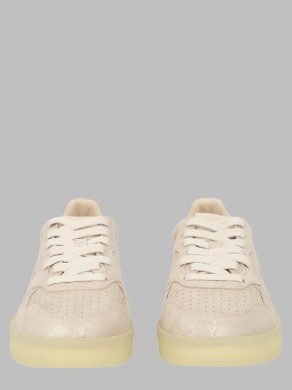 Sneakers Medalist Low Beige Leather Laminated Suede Cow