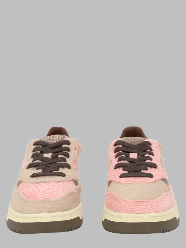 Sneakers Medalist Low Pink Velvet Textile (velvet)