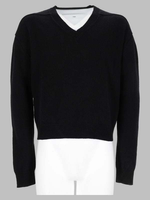 Tommy Cashmere Jumper Black Sweater