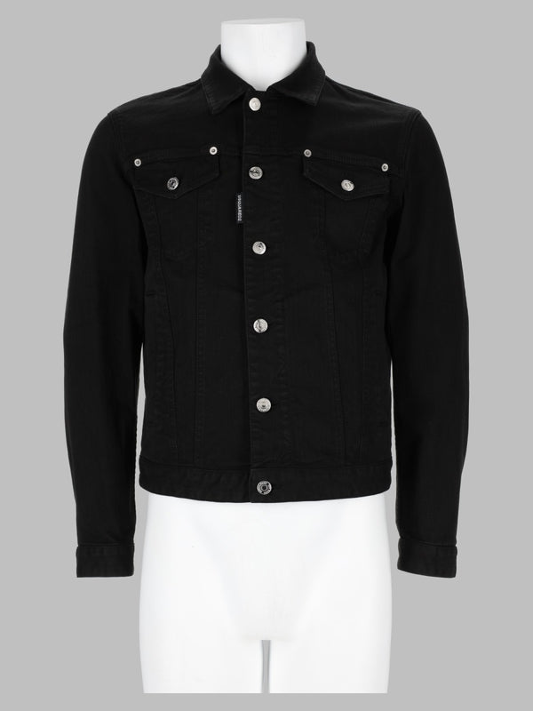 Dan Denim Jacket Black Cotton