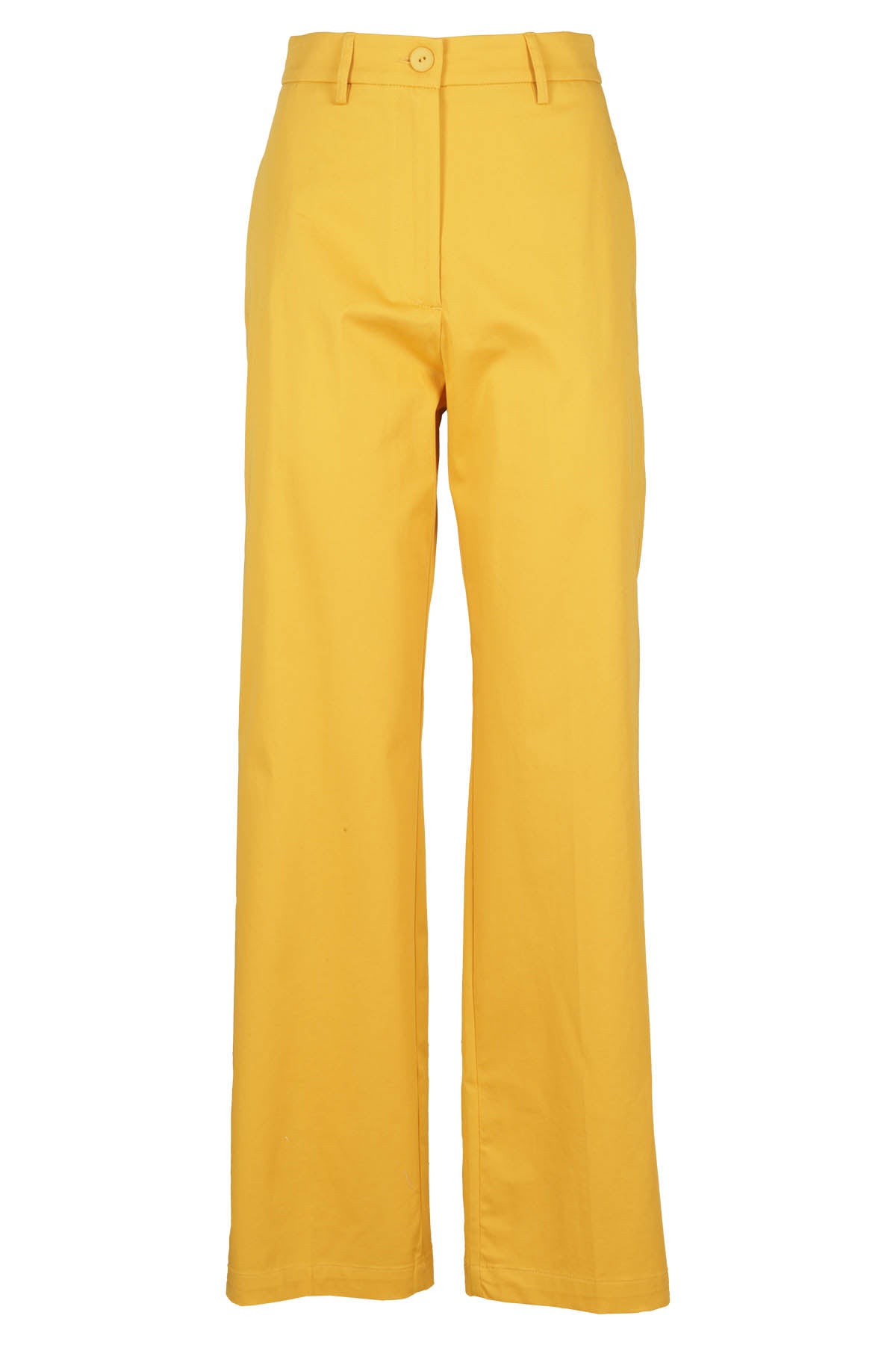 Pantalone Yellow & Orange Cotone Pantaloni