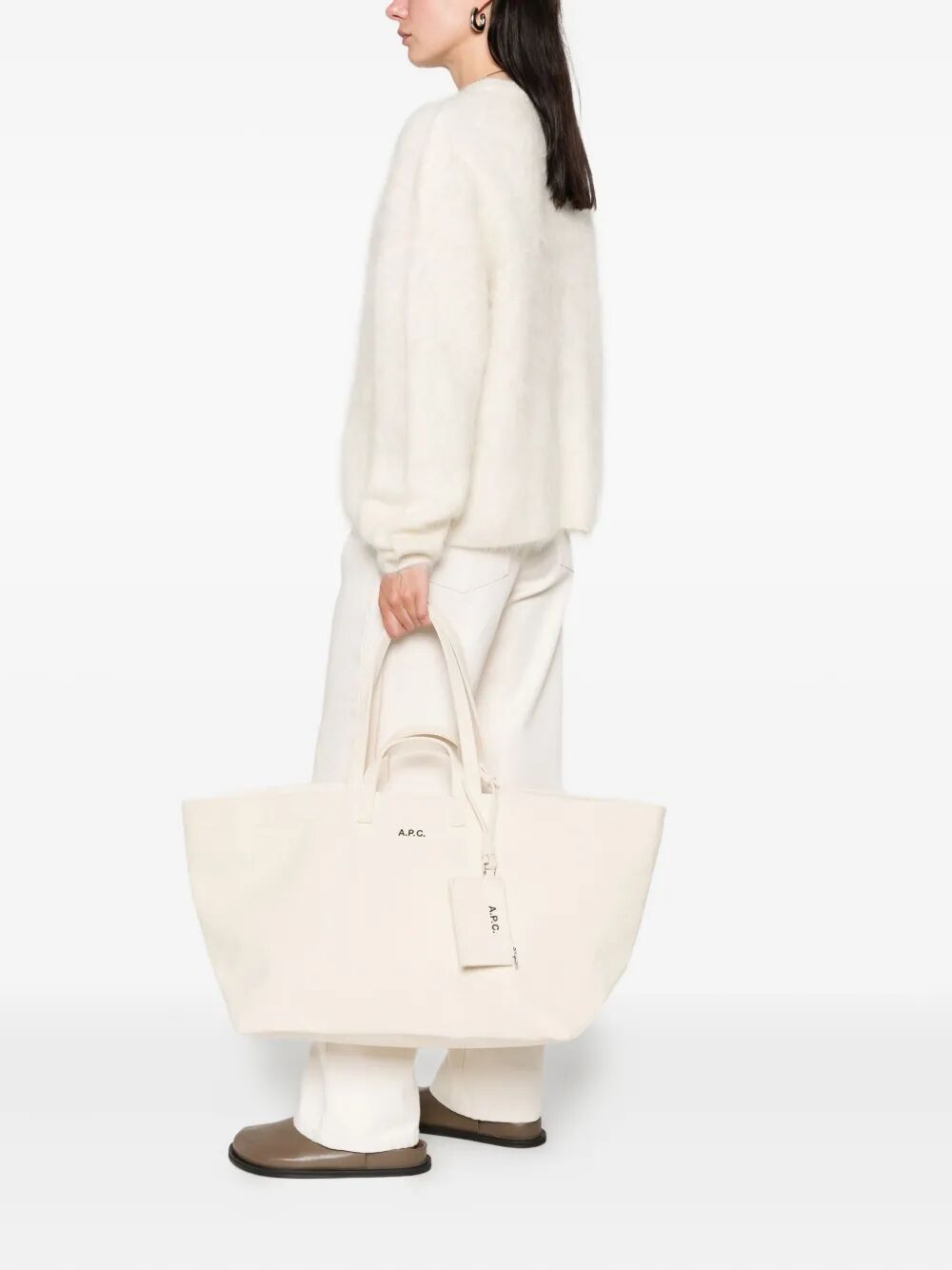 Le Drummer Toile Brown Cotton Bag