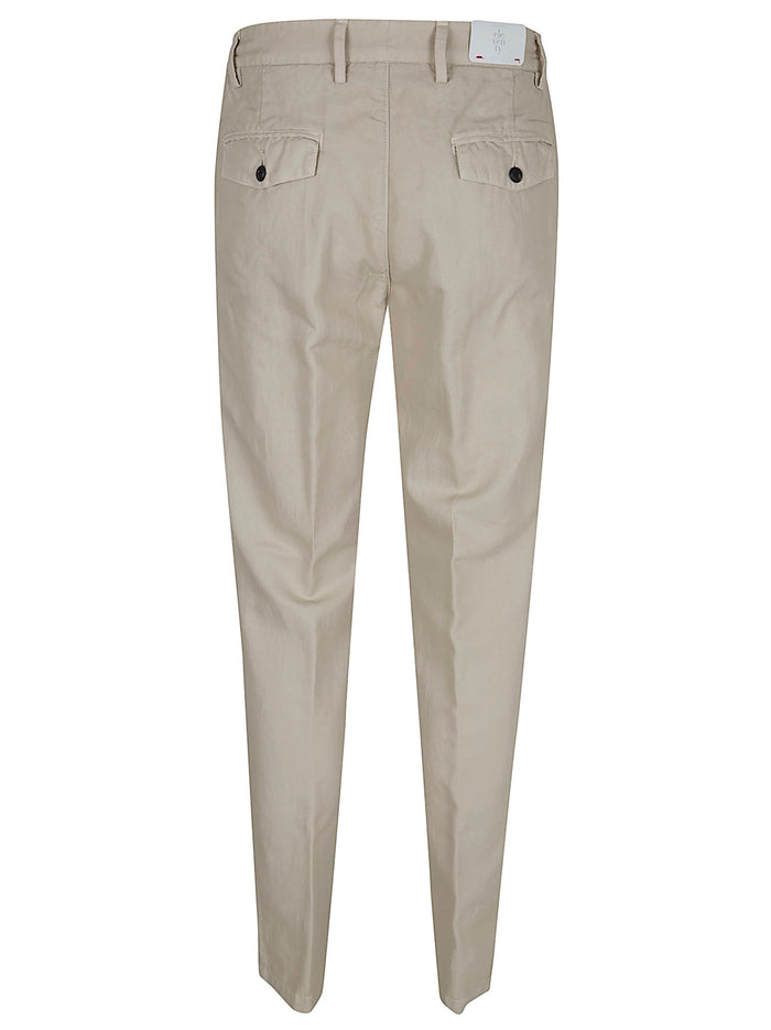Pantalone Nude & Neutrals Cotton Linen Pantaloni