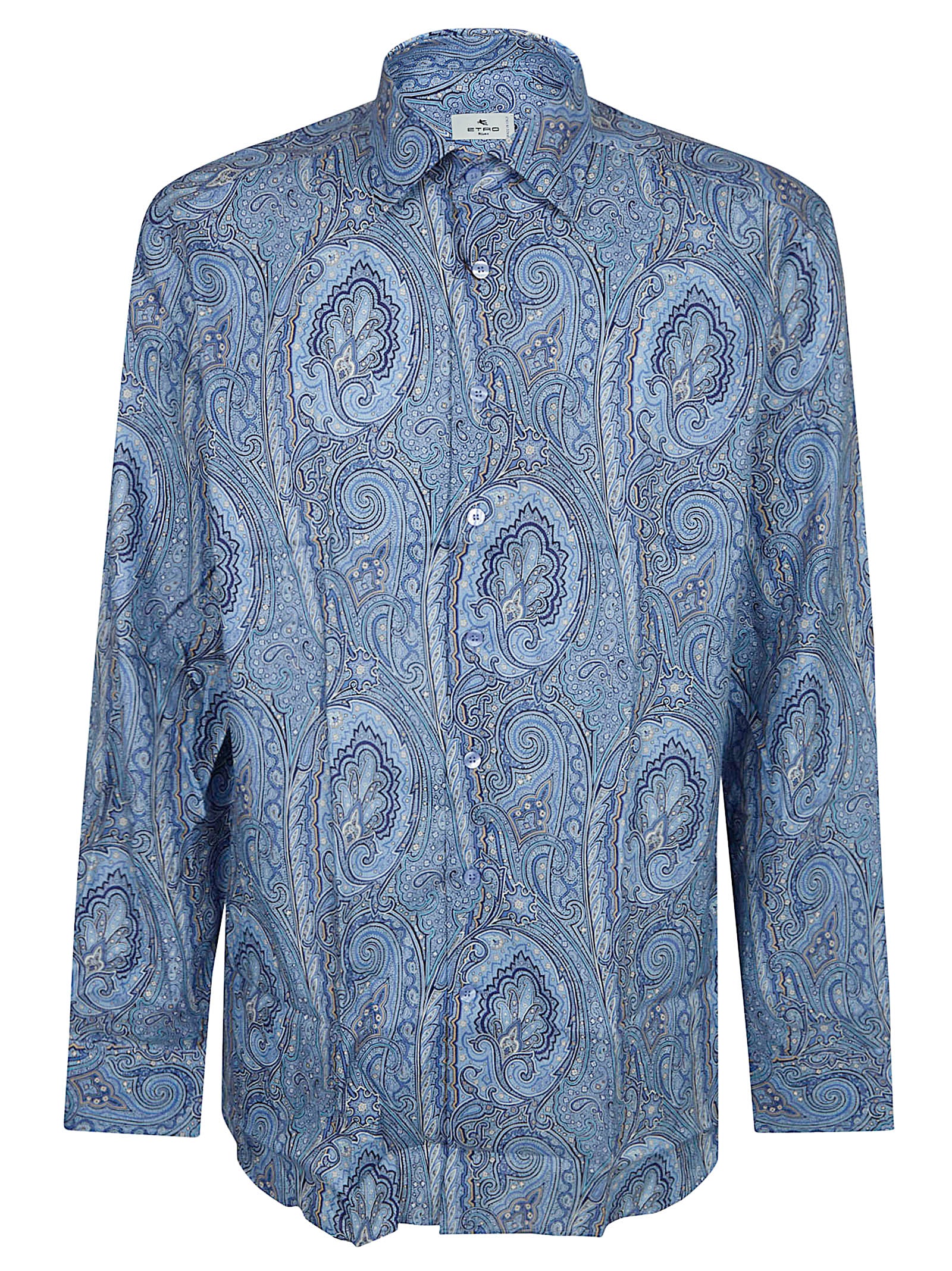 Roma 8 P.c. Shirt Blue Cotone Camicia