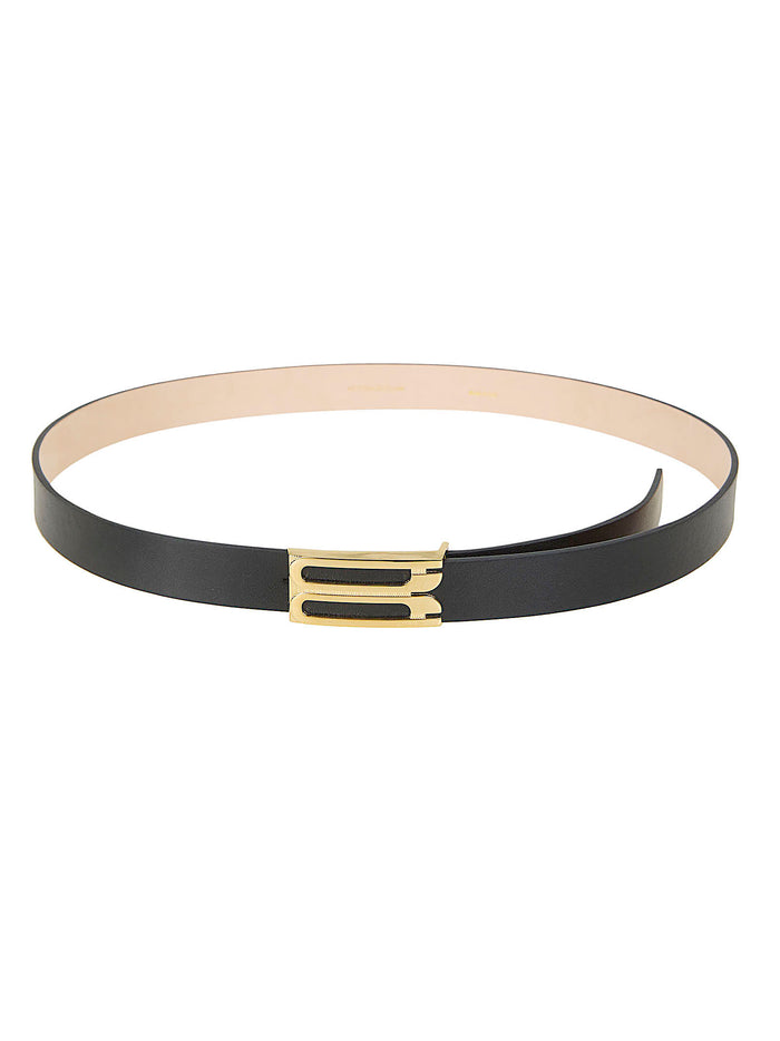 Regular Frame Belt Black Bos Taurus - Farmed Cintura