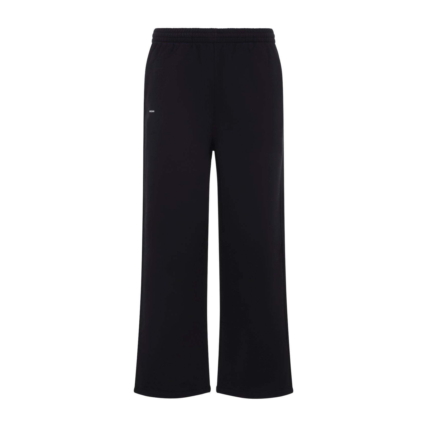 365 Midweight Straight Leg Track Pants Black Cotton