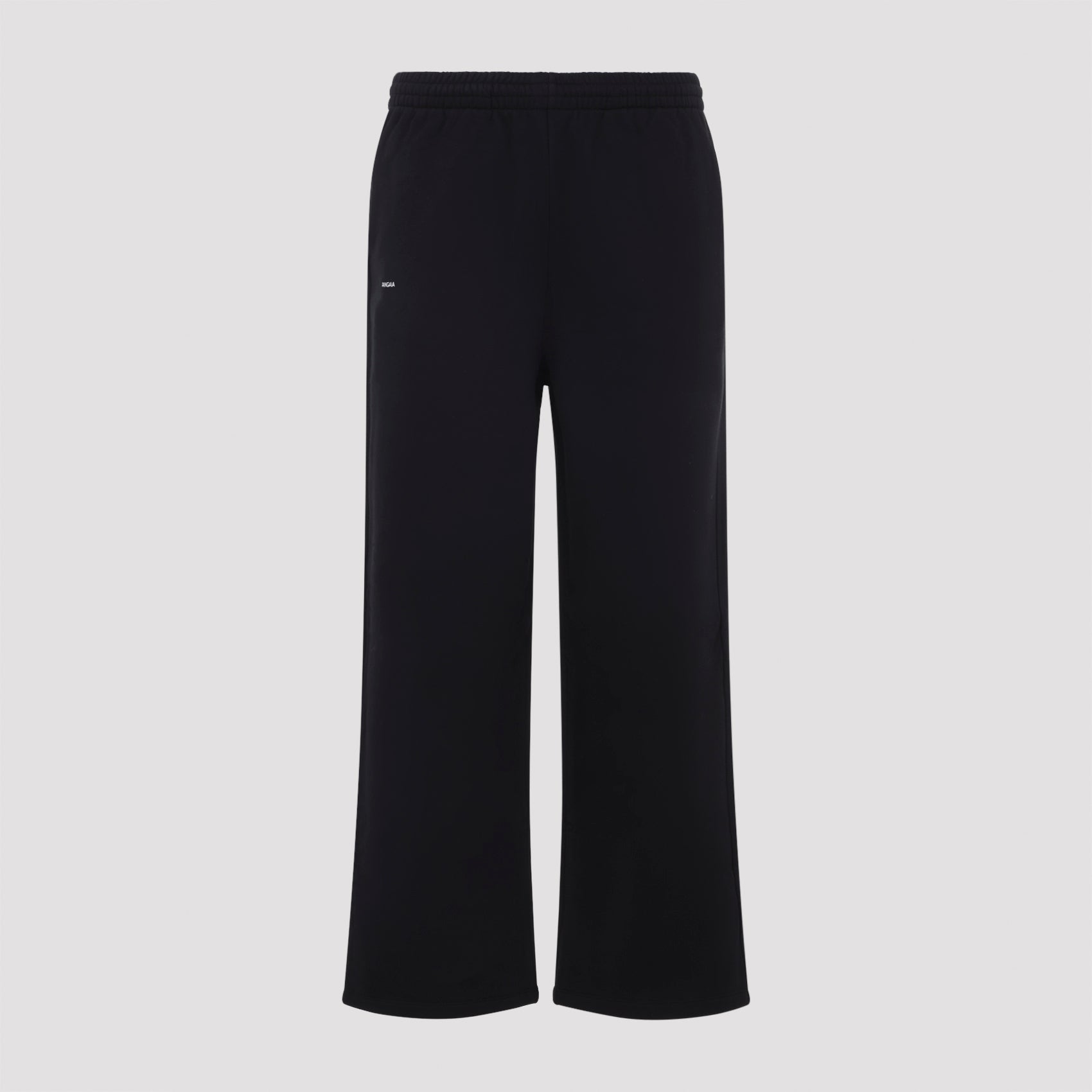 365 Midweight Straight Leg Track Pants Black Cotton