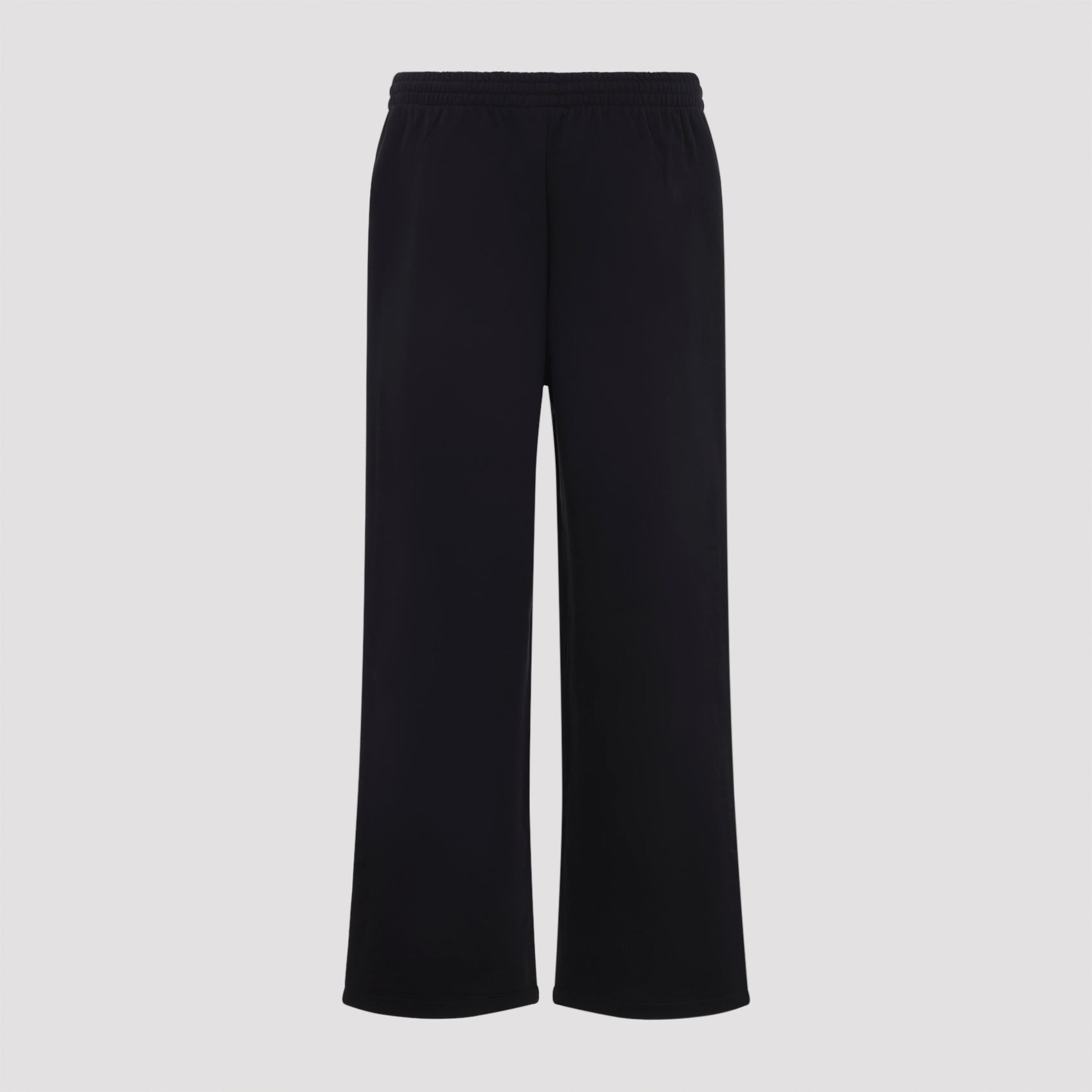 365 Midweight Straight Leg Track Pants Black Cotton