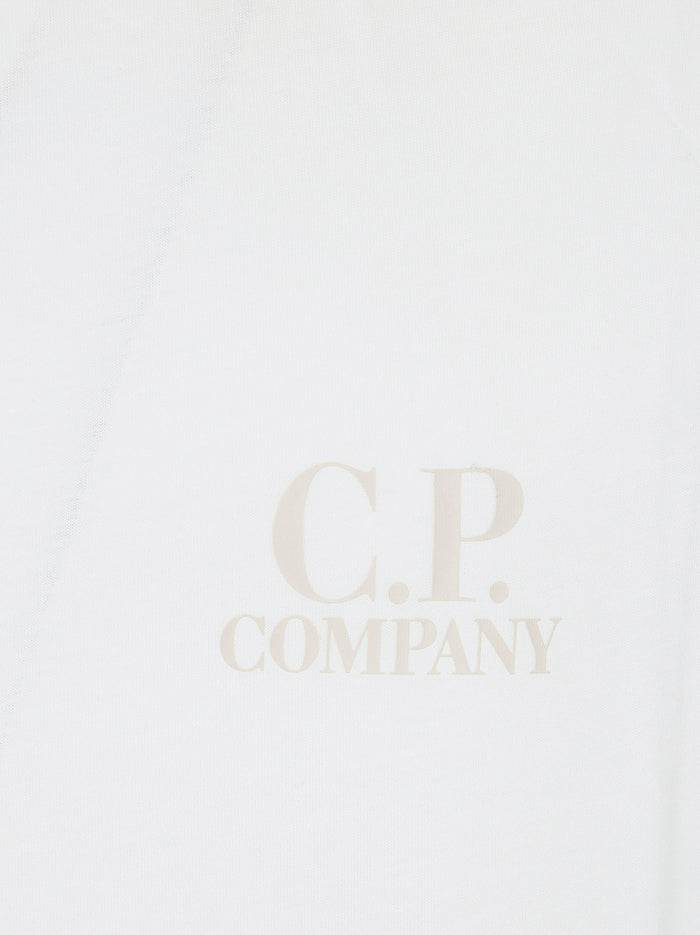 30-1 Jersey Short Sleeve Logo T-shirt White