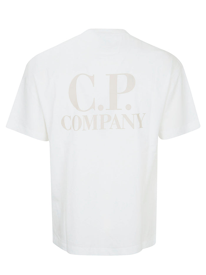 30-1 Jersey Short Sleeve Logo T-shirt White