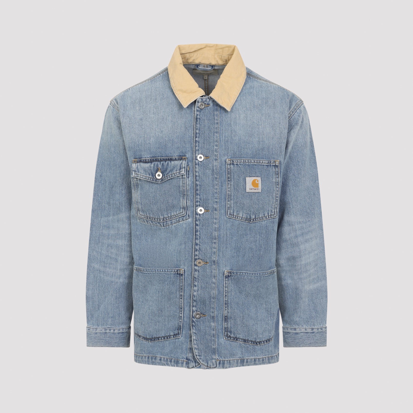 Warren Chore Coat Blue Cotton Jacket