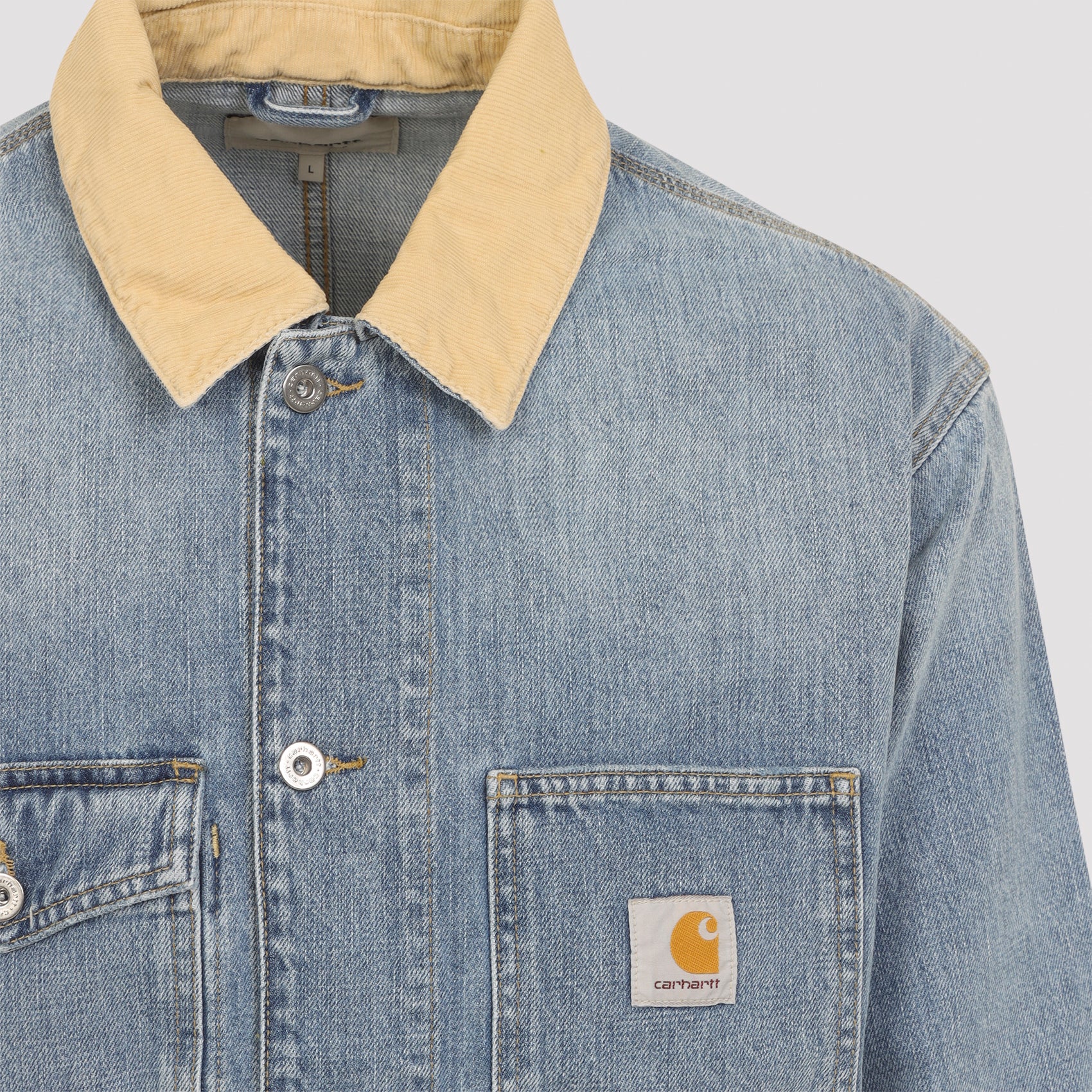 Warren Chore Coat Blue Cotton Jacket