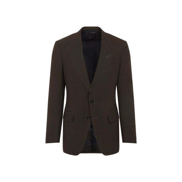 Shelton Jacket Brown Wool