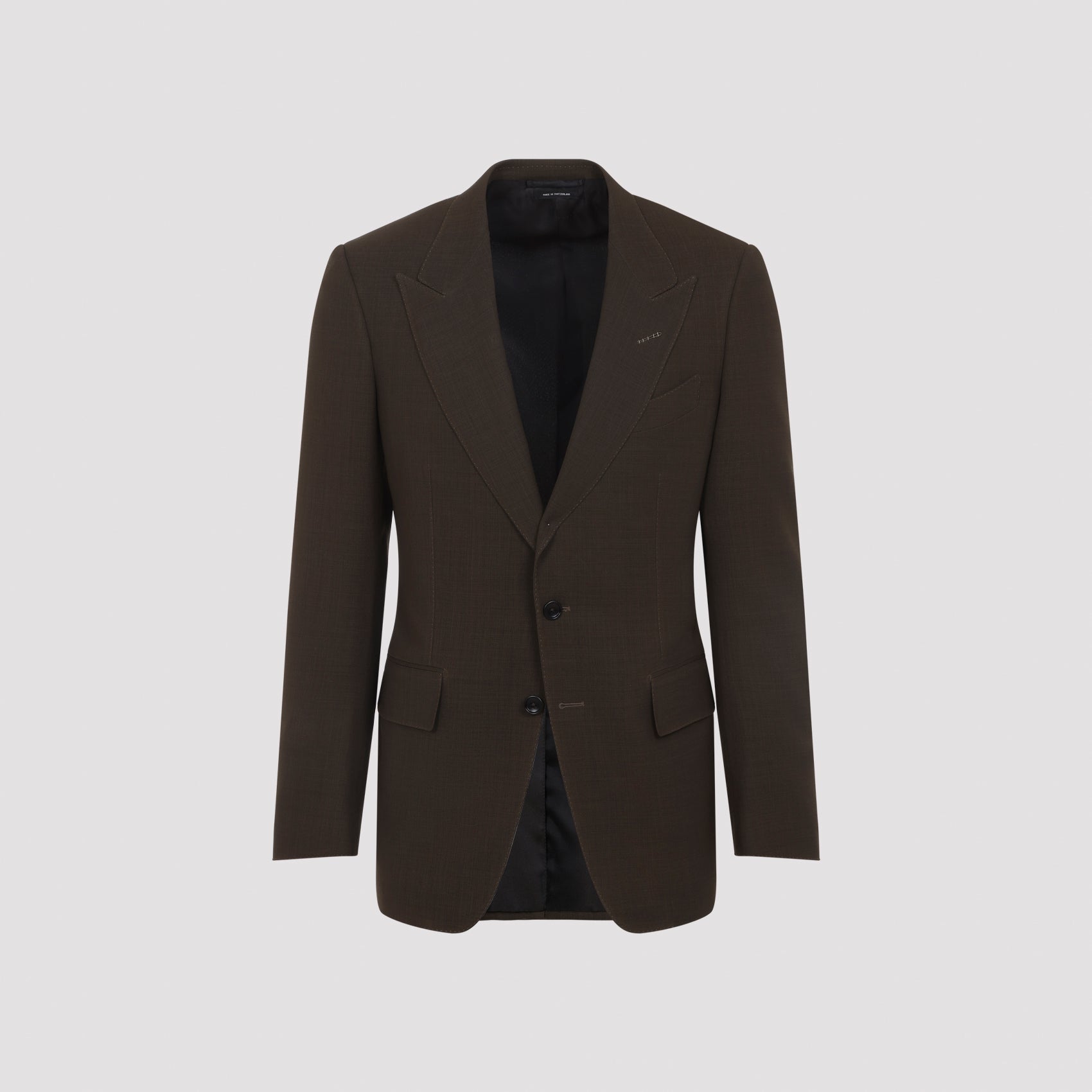 Shelton Jacket Brown Wool