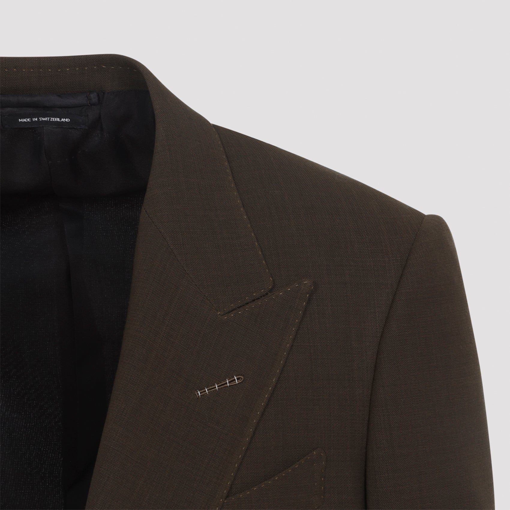 Shelton Jacket Brown Wool
