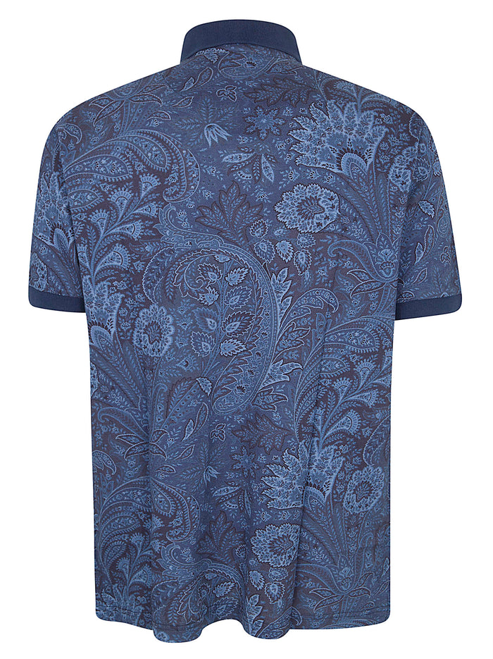 Polo Roma Blue Cotone Maglia