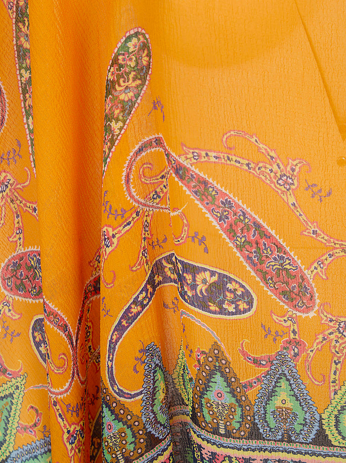 Womens Poncho Multicolour Seta Giacca