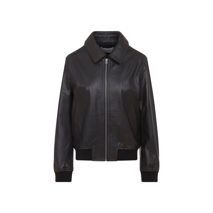 Jacket Brown Lamb Acrylique Laine Viscose