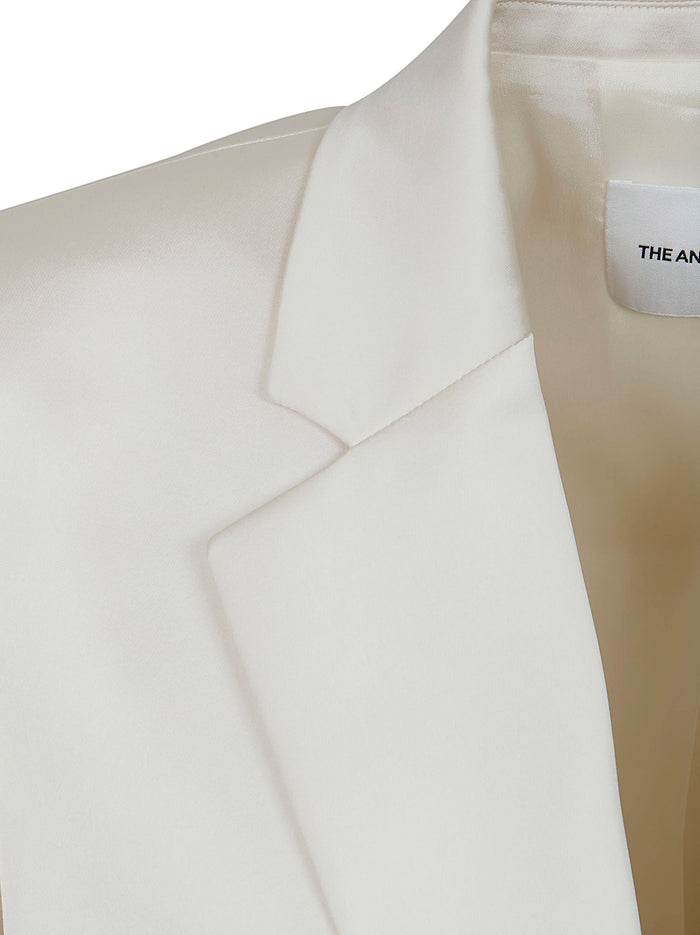 Guia - Oversized Blazer White