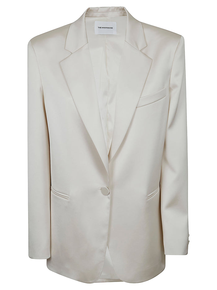 Guia - Oversized Blazer White