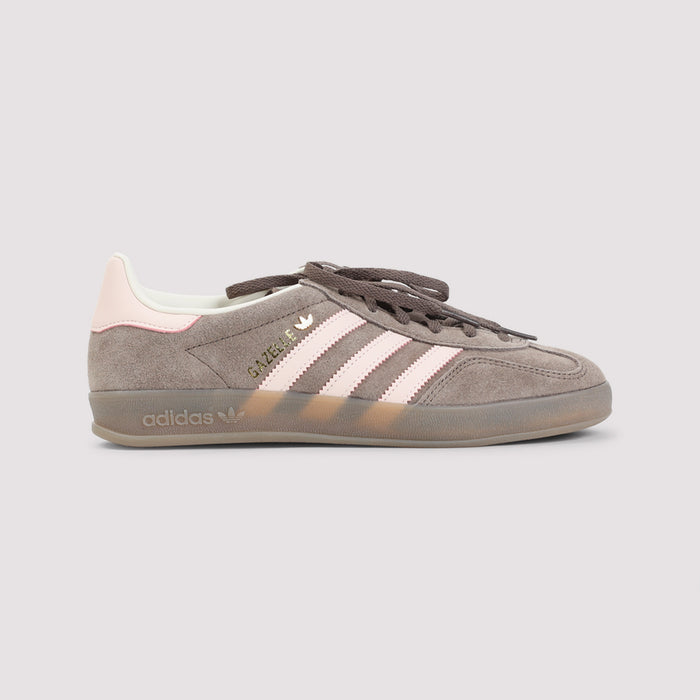 Gazelle Sneakers Brown Leather Rubber Shoe