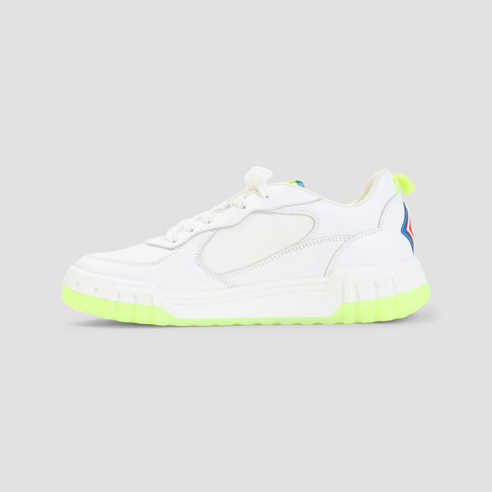 Court Sneakers White Leather Rubber