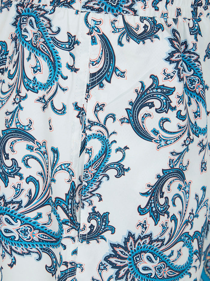 Swim-trunk Roma Blue Poliestere Costume