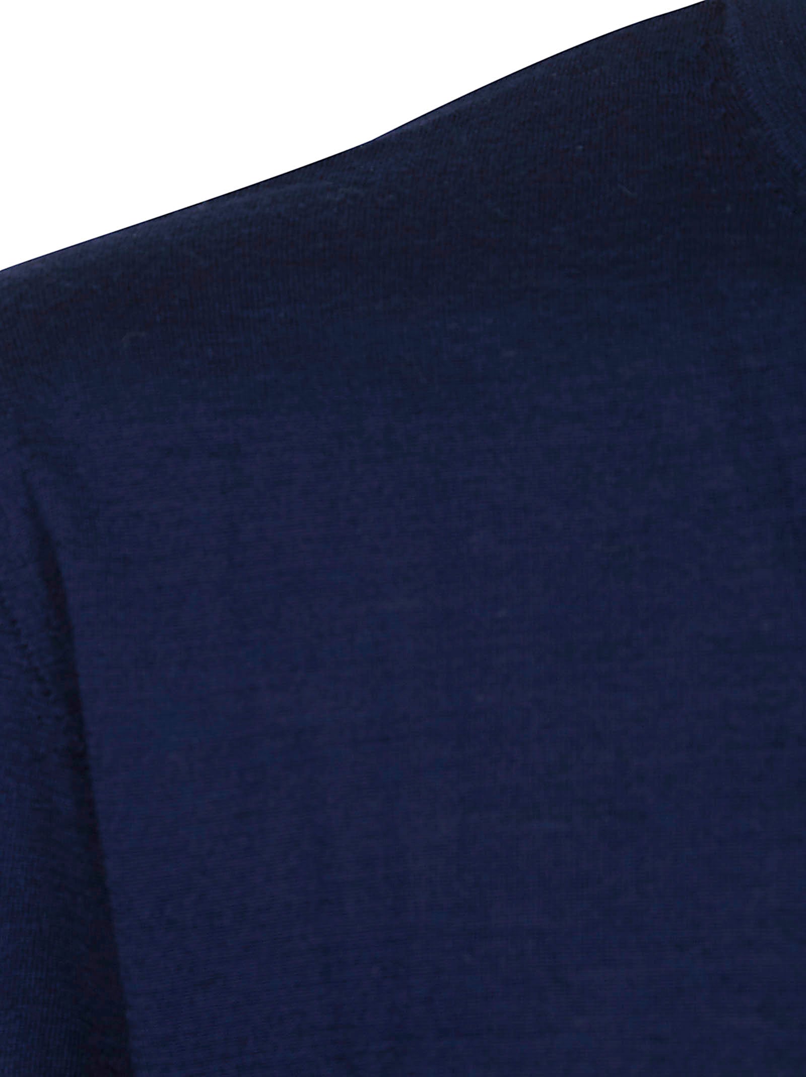 Maglia Girocollo Blue Merino Wool