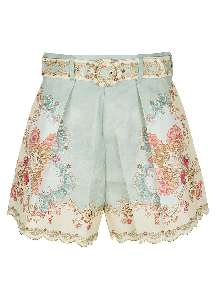 Daylight Tuck Short Multicolour Linen