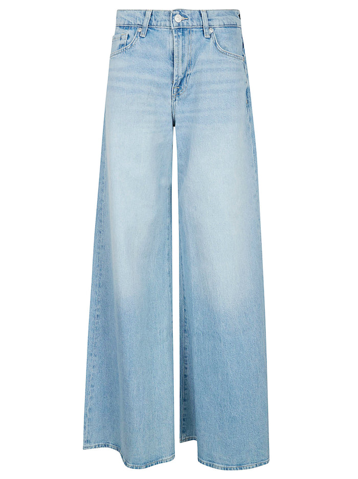 Willow Wide Blue Cotton Elastane Jean