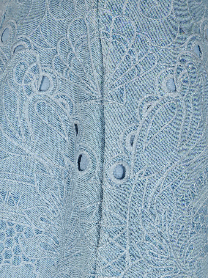 Daylight Denim Short Blue Cotton