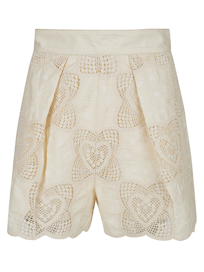 Wanderlust Tuck Short Nude & Neutrals Cotton Polyamide