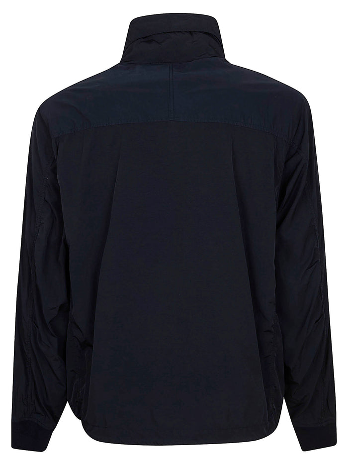 Chrome-r Lens Short Jacket Blue Giacca