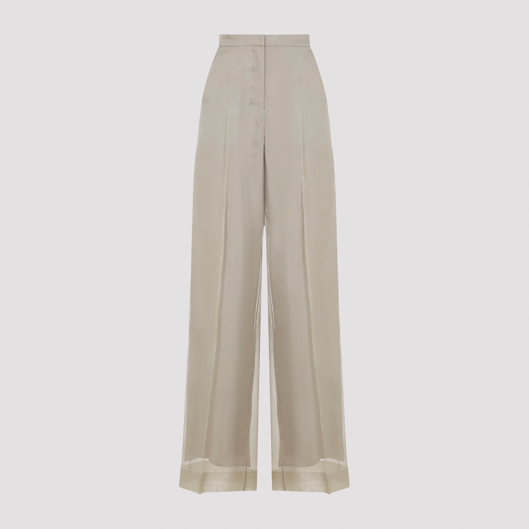 Olivi Organza Pants Nude & Neutrals Silk