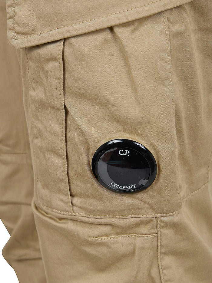 Stretch Sateen Ergonomic Cargo Pants Nude & Neutrals Co Ea Pantaloni