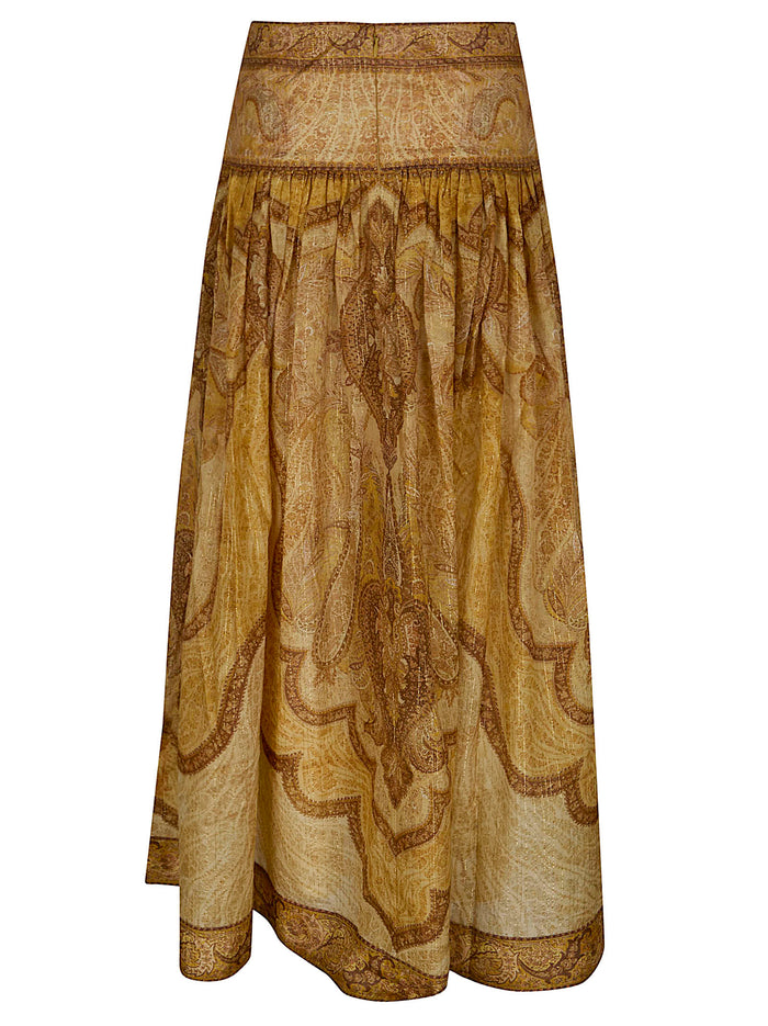 Wanderlust Maxi Skirt Multicolour Gonna