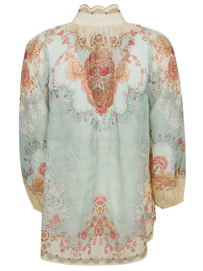 Daylight Blouse Multicolour Ramie Camicia