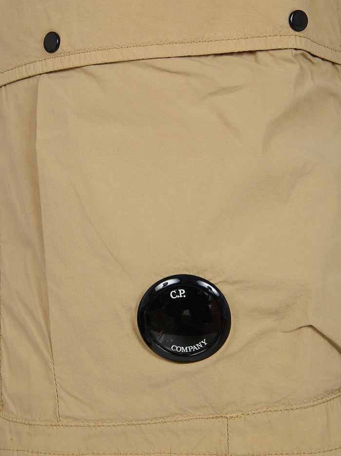 Bermuda Cargo In 50 Fili Stretch Nude & Neutrals Co Pa Ea Short