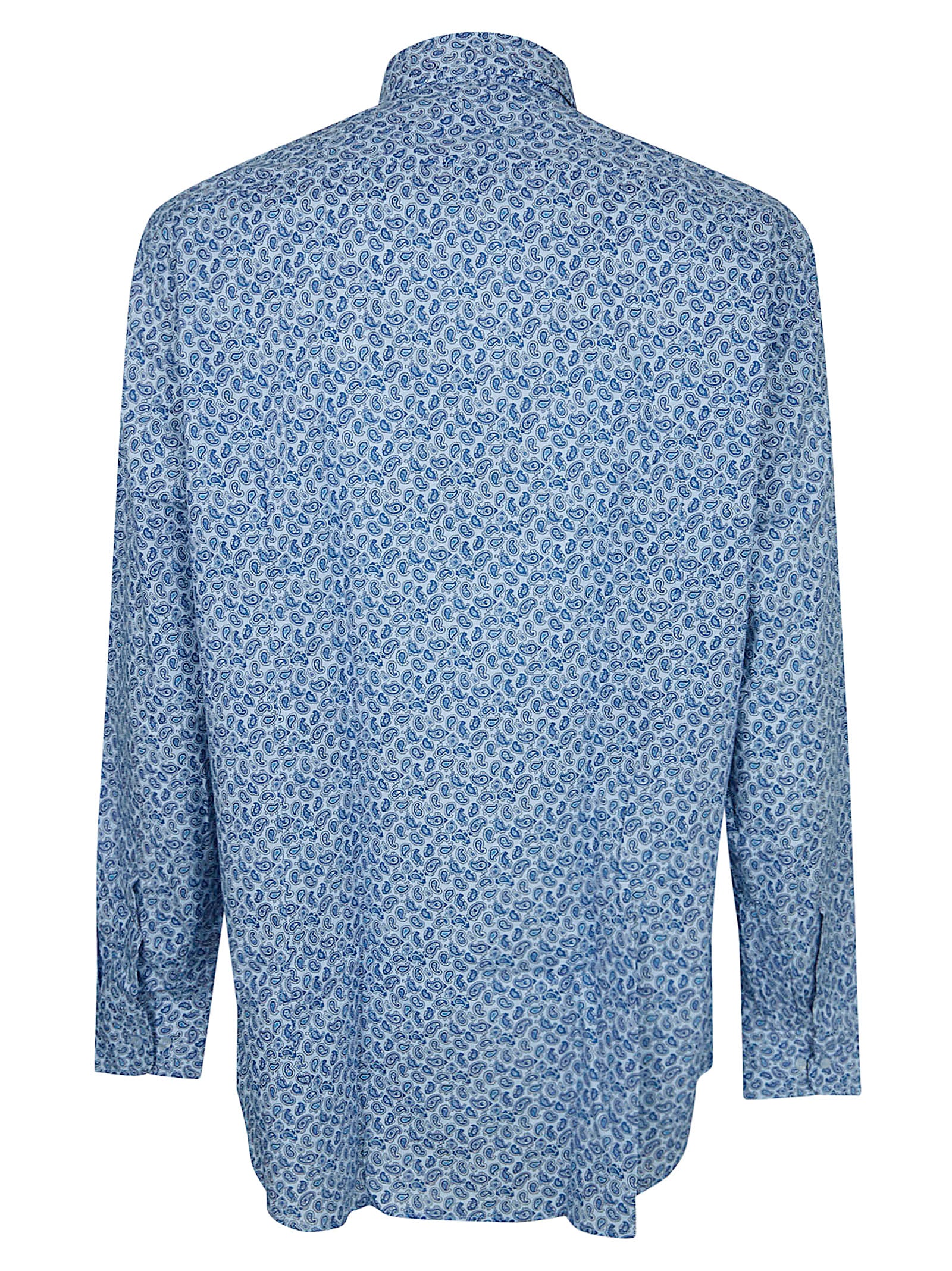 Shirt Roma Blue Cotoneelastan Camicia