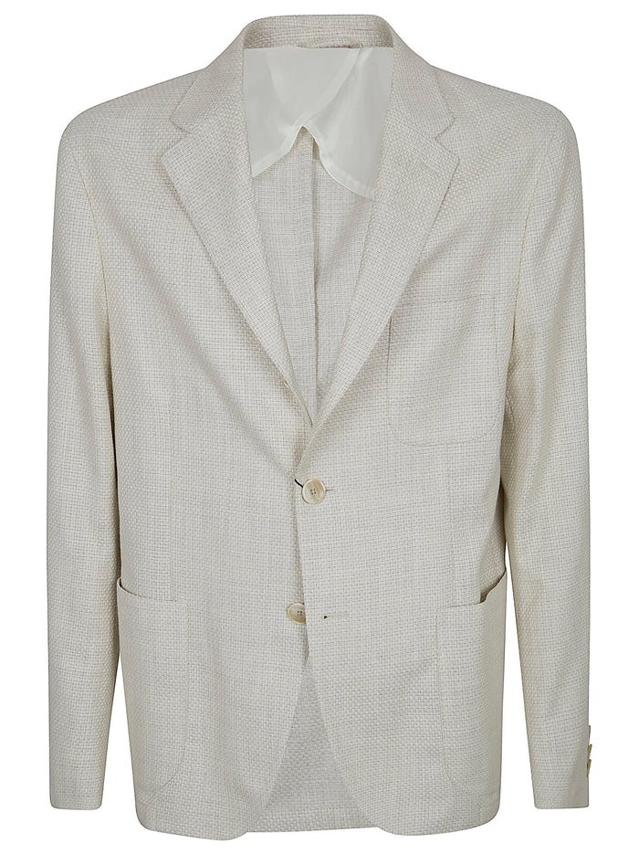 Jacket Brown Cotone Lana Giacca
