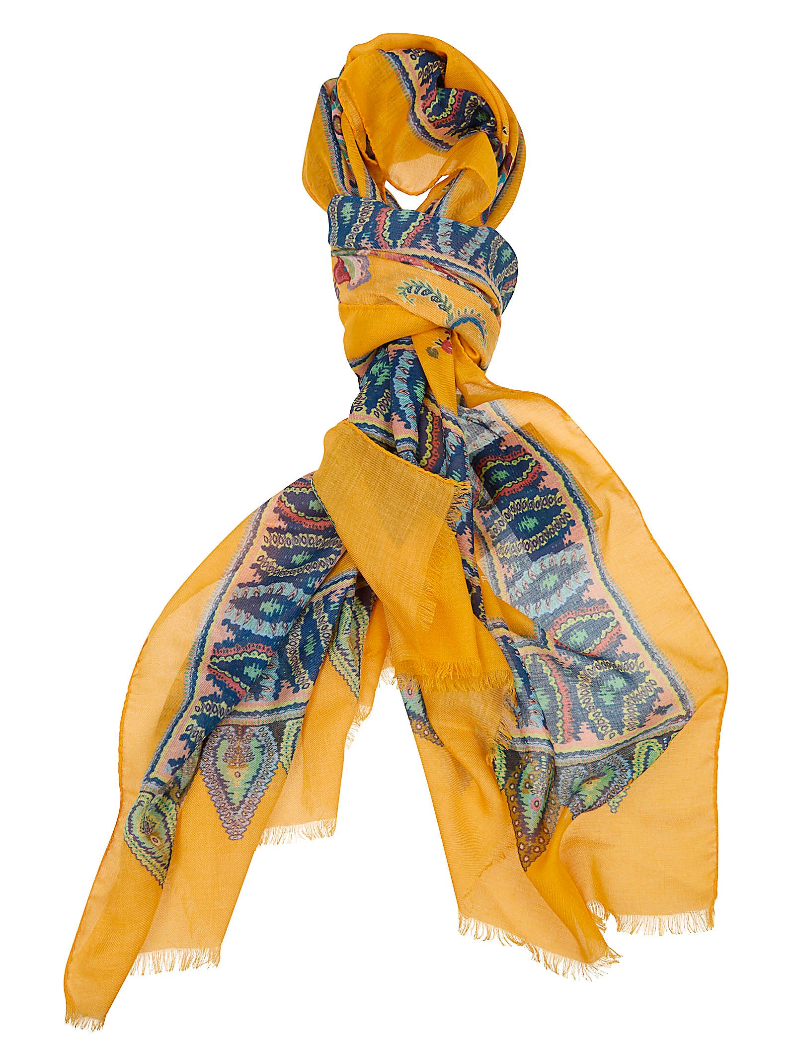 Mens Orfeo Scarf 70x200 Multicolour Modalcashmere Sciarpa