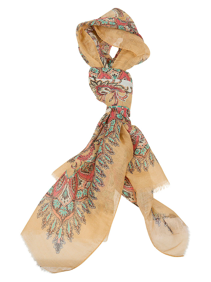 Mens Orfeo Scarf 70x201 Multicolour Modallinoseta Sciarpa