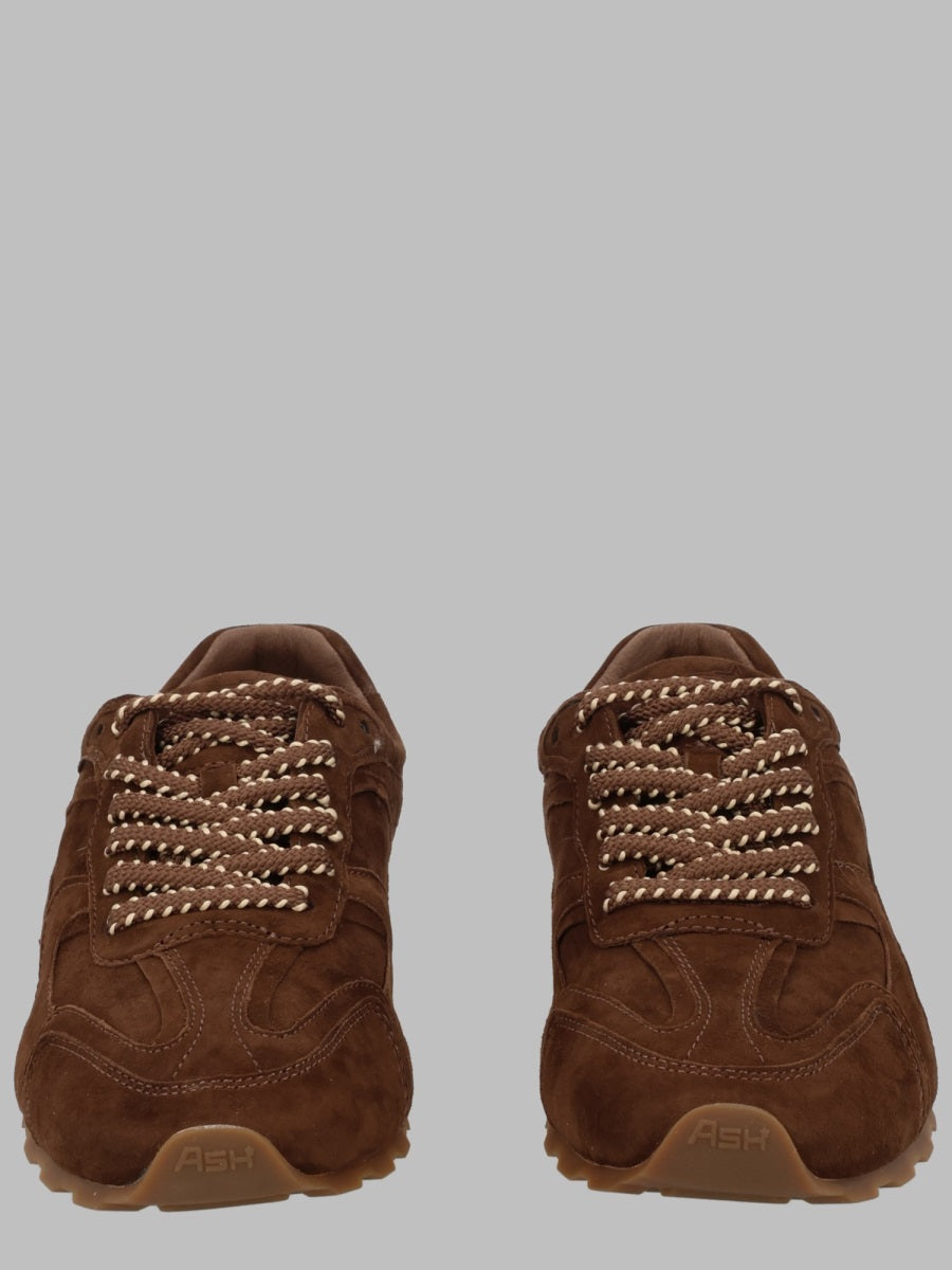 Sneakers Kasar Suede Brown Leather