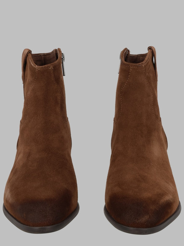 Ankle Boots Fame Brown Suede Leather