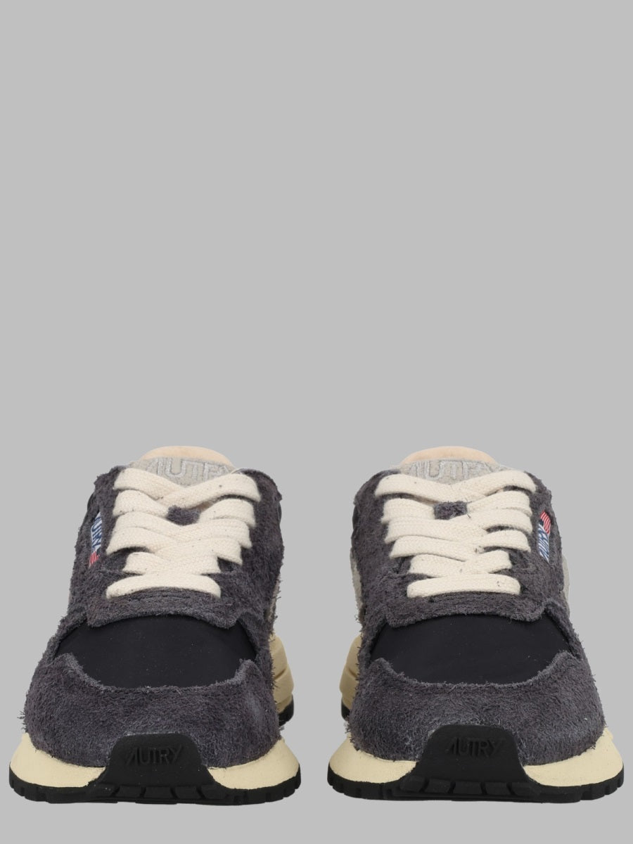 Trainers Reelwind Black Leather Nylon