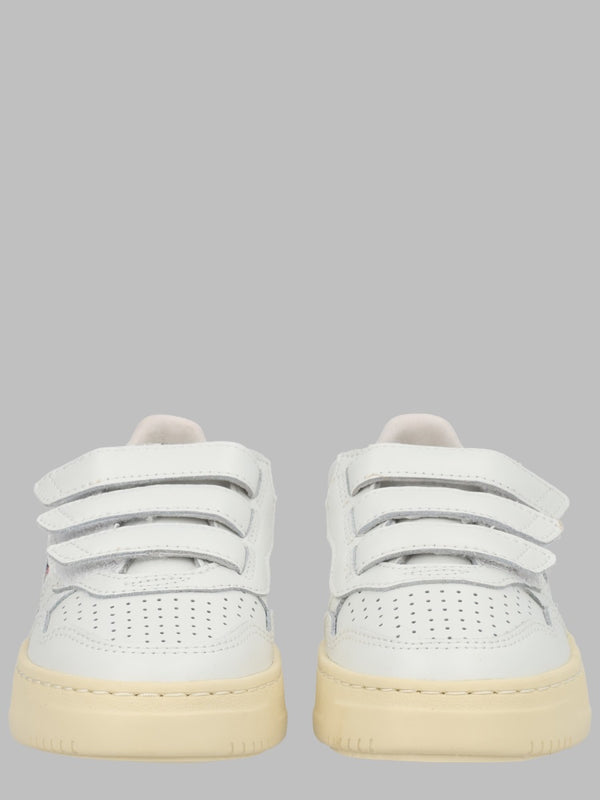 Trainers Kidstripes Low White Leather Cow