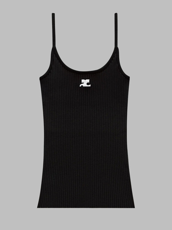 Tank Top Reedition Knit Black